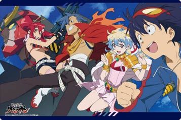 Bushiroad Rubber Mat Collection Vol. 190 Gurren Lagann Part. 2