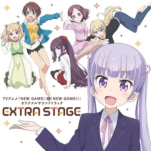 CD Album New Game! & New Game!! Anime Original Soundtrack Extra Stage