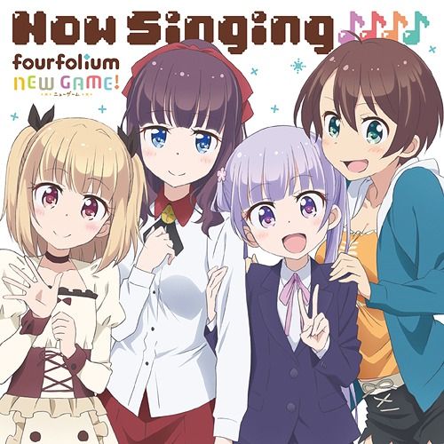 CD ALbum New Game! (Anime) Character Song Mini-album: Now Singing