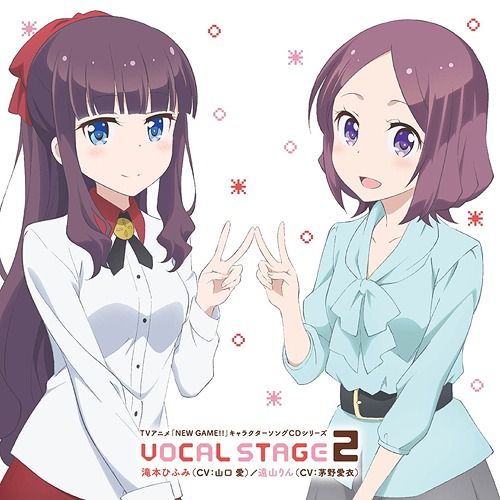 CD Album TV ANIME[NEW GAME!!]CHARACTER SONG CD SERIES VOCAL STAGE 2