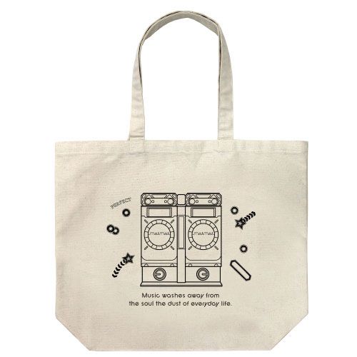 maimai maimai Large Tote Bag Natural