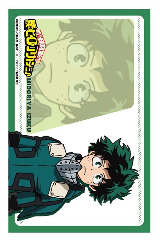 My Hero Academia Card Type Sticker Midoriya Izuku