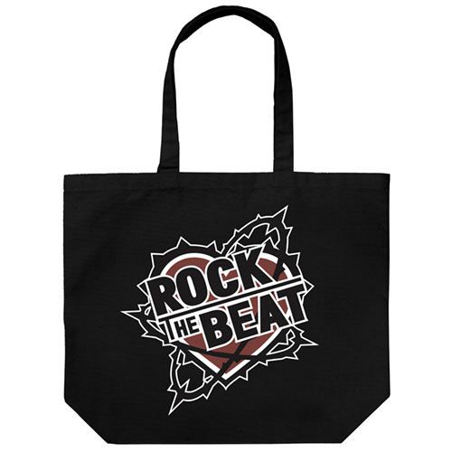 The Idolmaster Cinderella Girls Rock the Beat Large Tote Bag Black