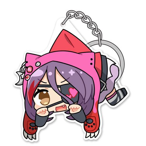 The Idolmaster Cinderella Girls Hayasaka Mirei Acrylic Tsumamare Key Chain