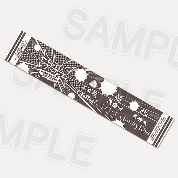 Muffler Towel Aqours Club activity LIVE & FAN MEETING 2018 Unit Counter National Tour 