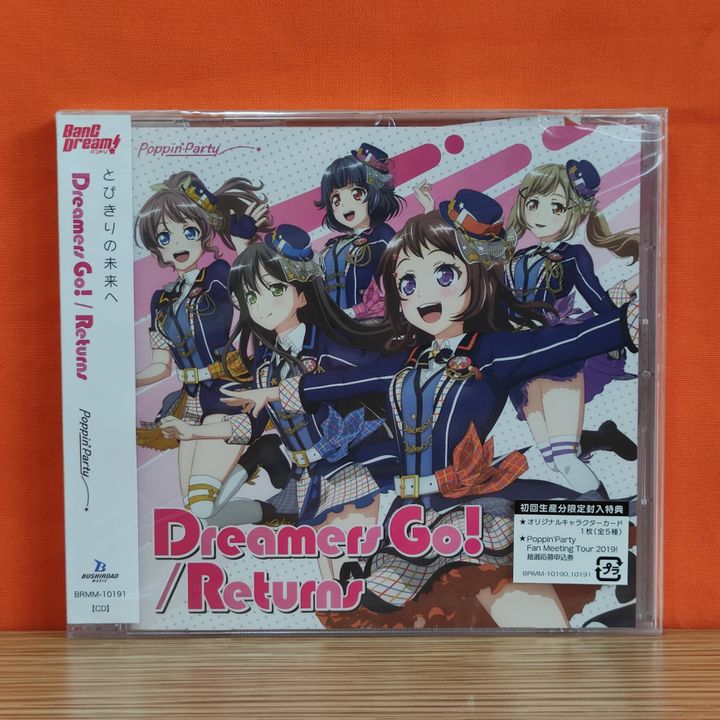 CD Single Poppin'Party - Dreamers Go!/Returns [Regular Edition]