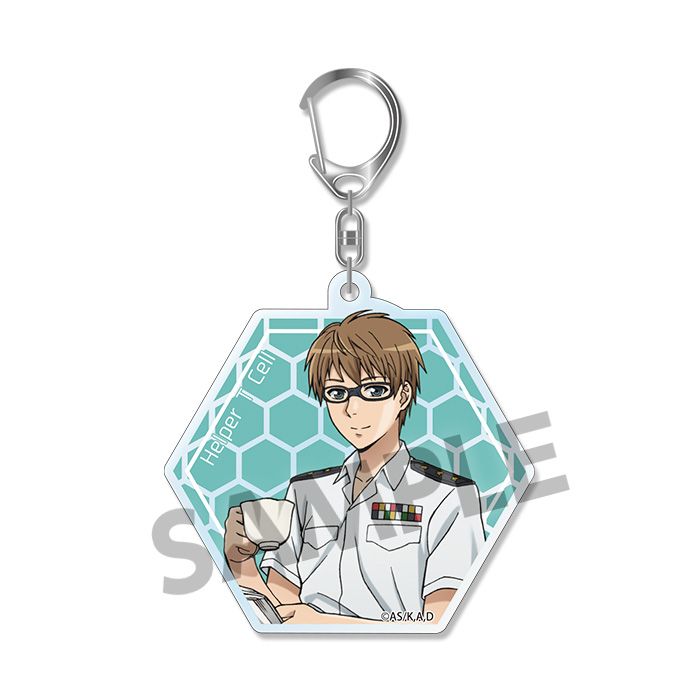 Cells at Work! Acrylic Key Chain Helper T Cell