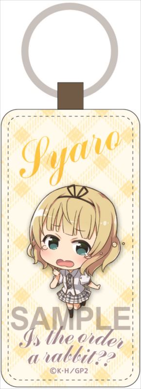 Gochumon wa Usagi Desu Ka?? Leather Key Chain Syaro
