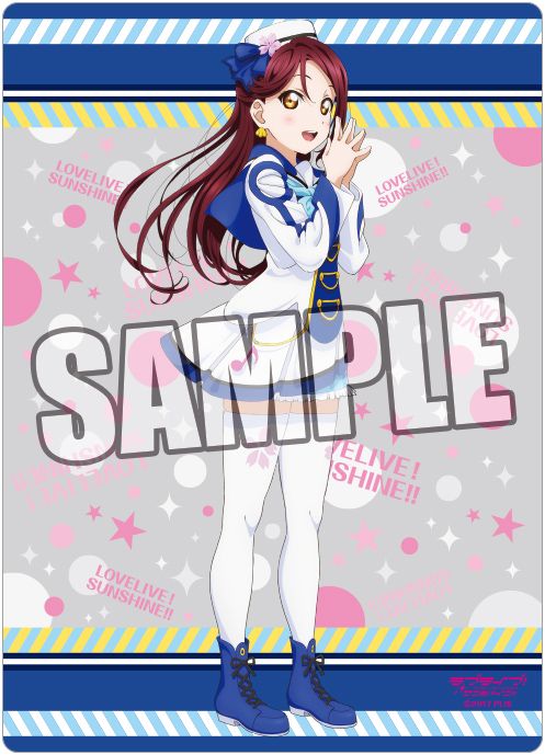 Love Live! Sunshine!! B5 Clear Sheet Part. 7 Sakurauchi Riko