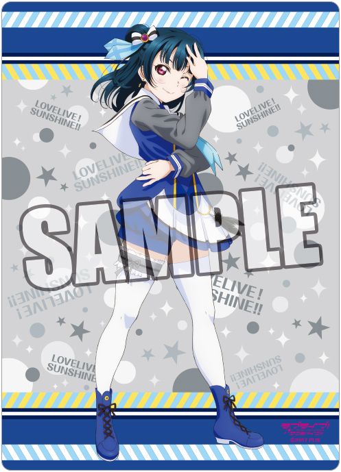 Love Live! Sunshine!! B5 Clear Sheet Part. 7 Tsushima Yoshiko