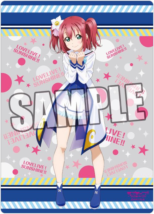 Love Live! Sunshine!! B5 Clear Sheet Part. 7 Kurosawa Ruby