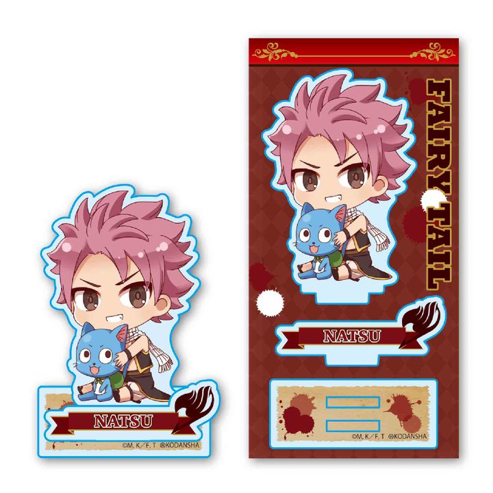 Fairy Tail GyuGyutto Acrylic Figure Natsu Dragneel