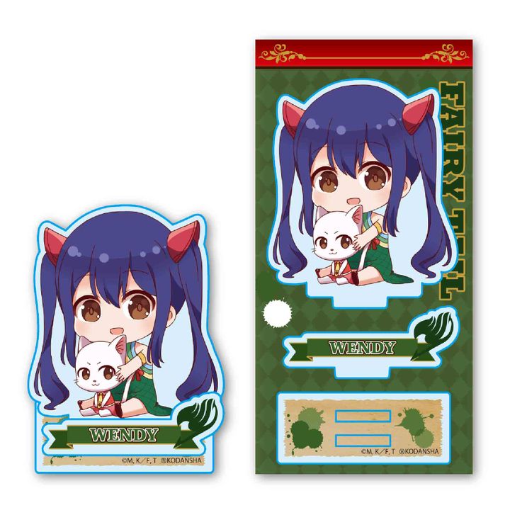 Fairy Tail GyuGyutto Acrylic Figure Wendy Marvell