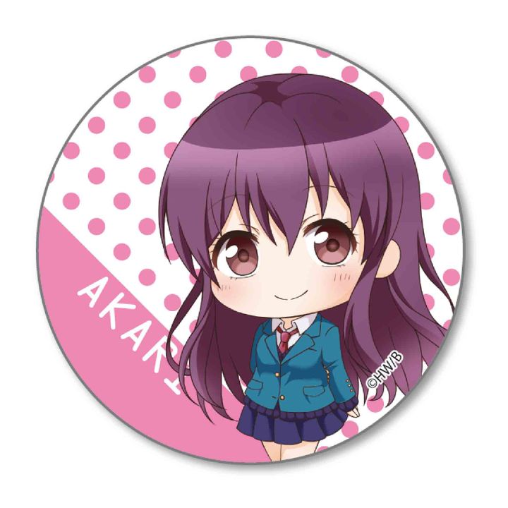 Itsu Datte Bokura no Koi wa 10cm Datta. TEKUTOKO Can Badge Hayasaka Akari