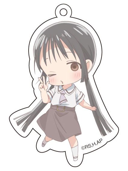 Asobi Asobase Deformed Acrylic Key Chain 1 Honda Hanako