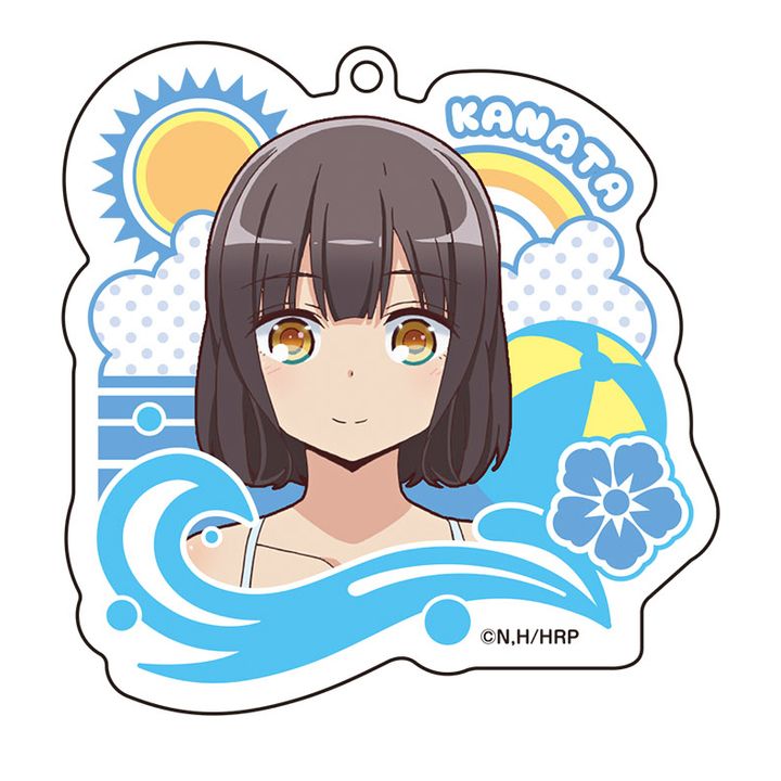 Harukana Receive Acrylic Key Chain 1 Ozora Haruka