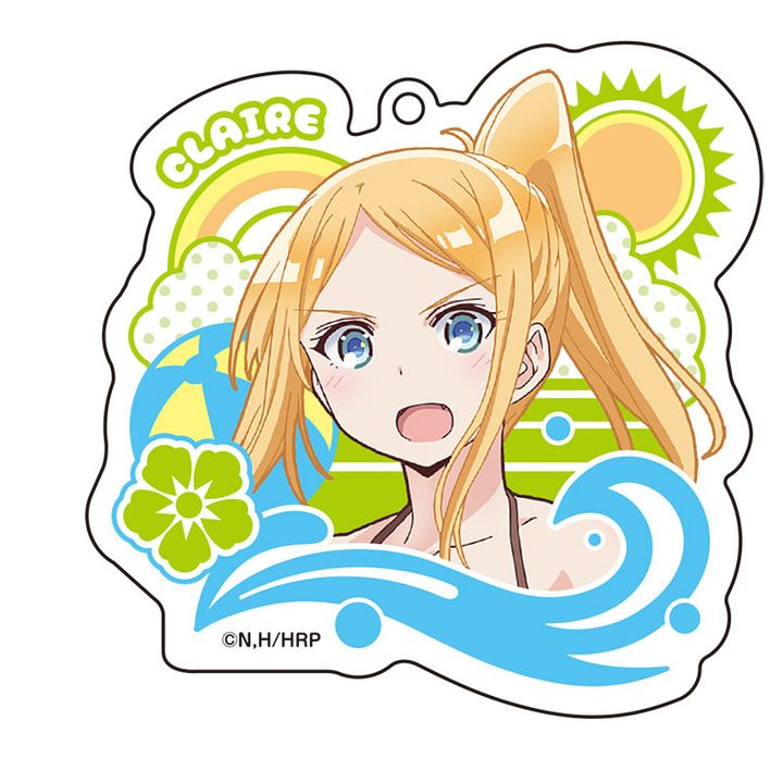 Harukana Receive Acrylic Key Chain 3 Thomas Claire