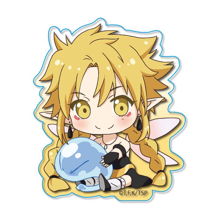 That Time I Got Reincarnated as a Slime GyuGyutto Acrylic Badge Ramiris