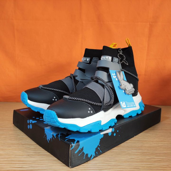 Haxxor Bunny Rabbit Theme Sneakers - Honkai Impact 3rd (Size 44)