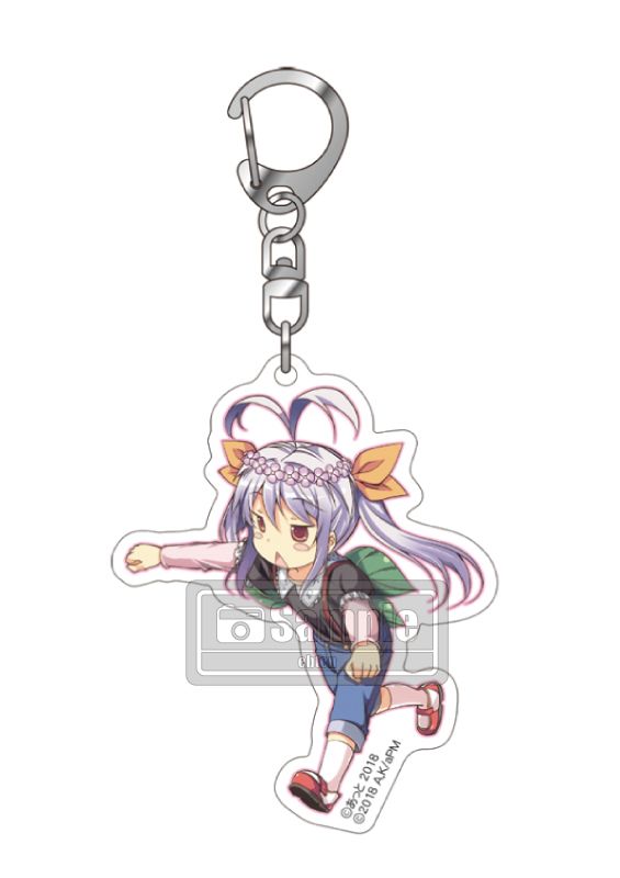 Non Non Biyori Atto Illustration Acrylic Key Chain Miyauchi Renge