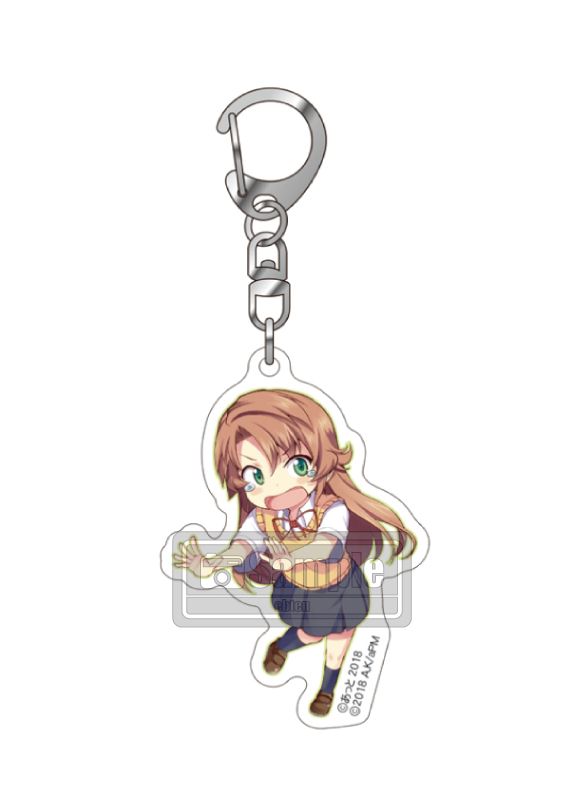 Non Non Biyori Atto Illustration Acrylic Key Chain Koshigaya Komari