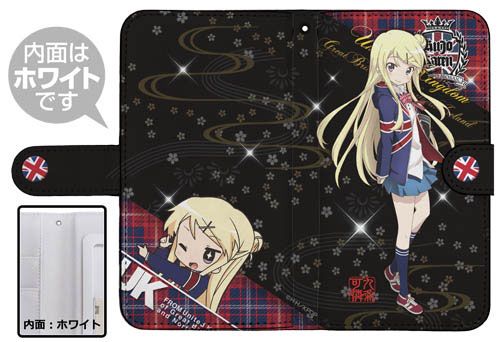 Kin-iro Mosaic Pretty Days Kujo Karen Book Type Smartphone Case