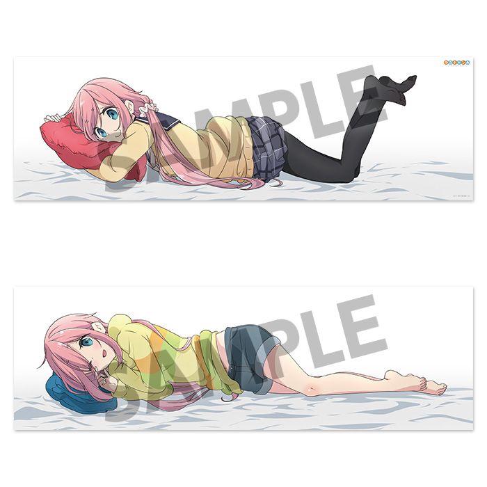 Yurucamp Kagamihara Nadeshiko Soine Dakimakura Cover