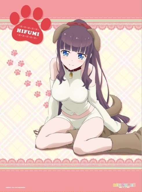 New Game!! B2 Tapestry C94 2 Takimoto Hifumi