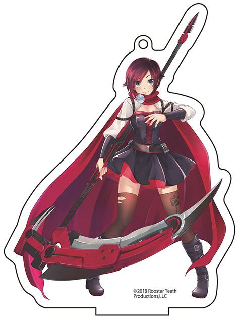 RWBY Big Acrylic Stand C94 1 Ruby