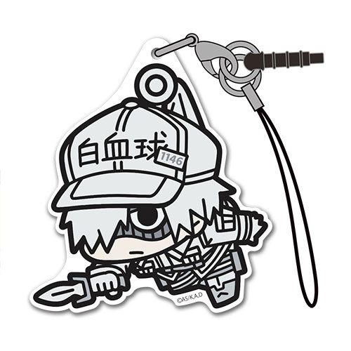 Cells at Work! White Blood Cell (Neutrophil) Acrylic Tsumamare Strap