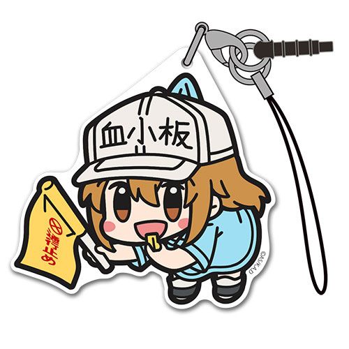 Cells at Work! Platelet Acrylic Tsumamare Strap