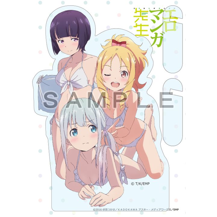 Ero Manga Sensei Acrylic Stand Sagiri & Elf & Muramasa