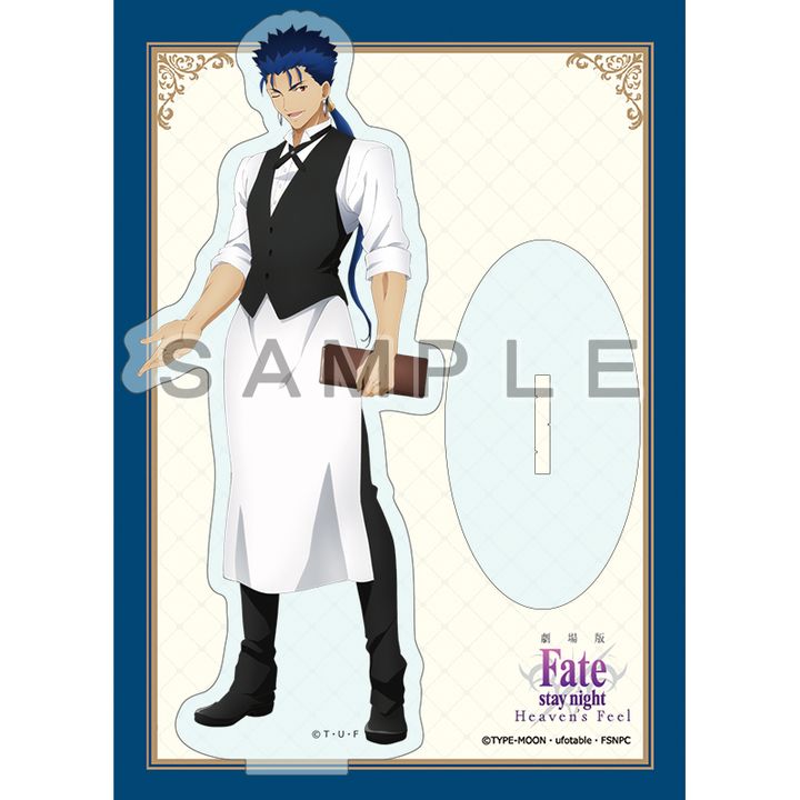 Fate/stay night -Heaven's Feel- Original Illustration Acrylic Stand Lancer / Cafe