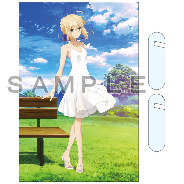 Fate/stay night -Heaven's Feel- Original Illustration Acrylic Stand Panel Saber
