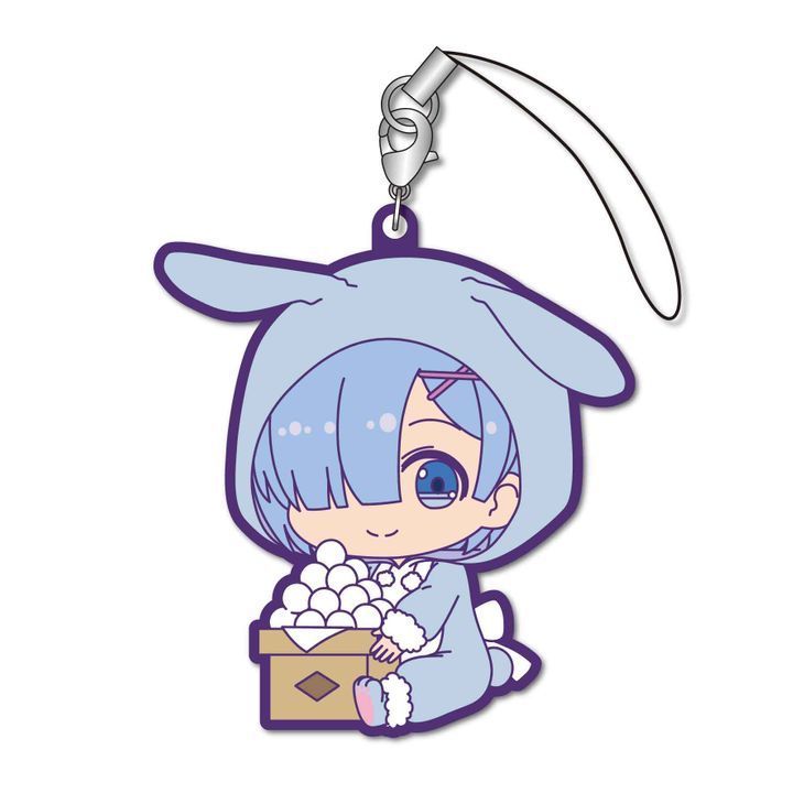 Re:Zero kara Hajimeru Isekai Seikatsu Rubber Strap Tsukimi Ver. Rem
