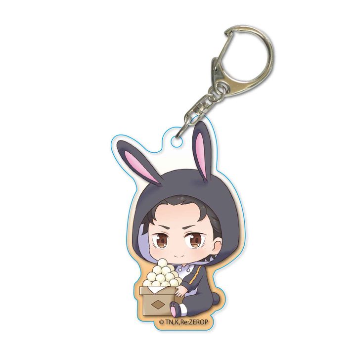Re:Zero kara Hajimeru Isekai Seikatsu Acrylic Key Chain Tsukimi Ver. Subaru