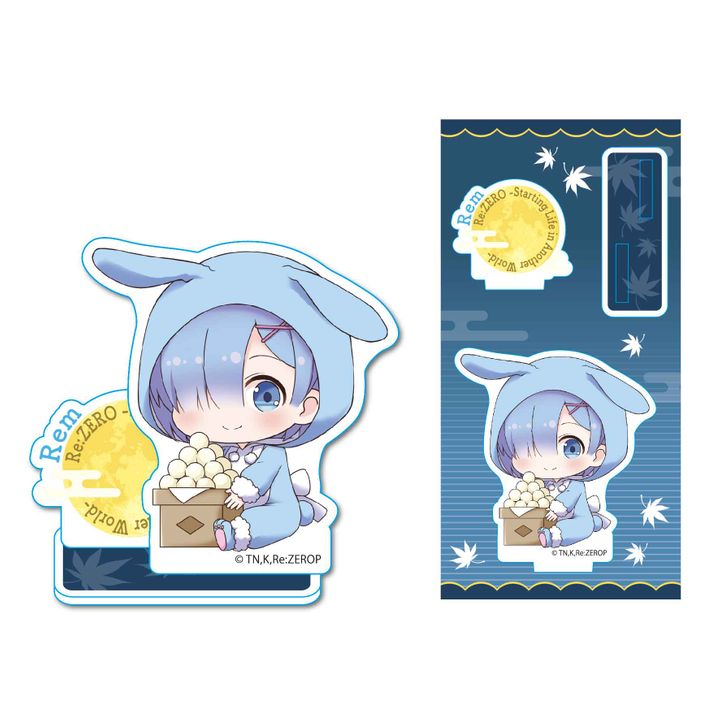 Re:Zero kara Hajimeru Isekai Seikatsu Acrylic Figure Tsukimi Ver. Rem