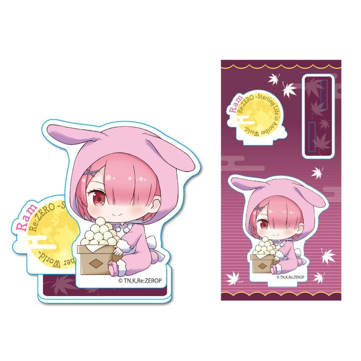 Re:Zero kara Hajimeru Isekai Seikatsu Acrylic Figure Tsukimi Ver. Ram