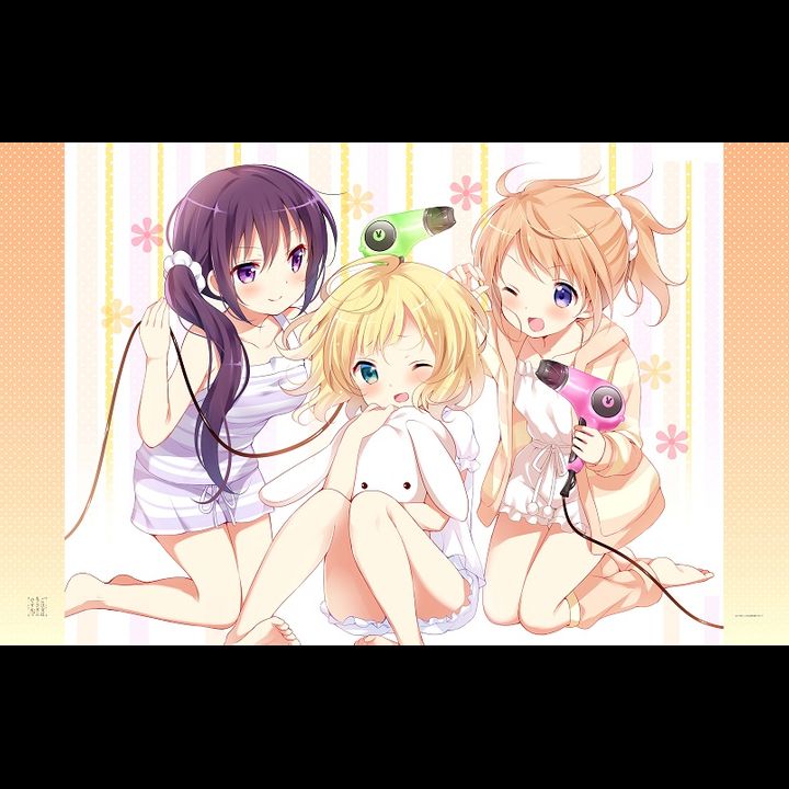 Gochumon wa Usagi Desu ka?? Room Wear Big Blanket