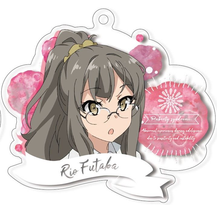 Seishun Buta Yaro wa Bunny Girl-senpai no Yume wo Minai Acrylic Key Chain Futaba Rio