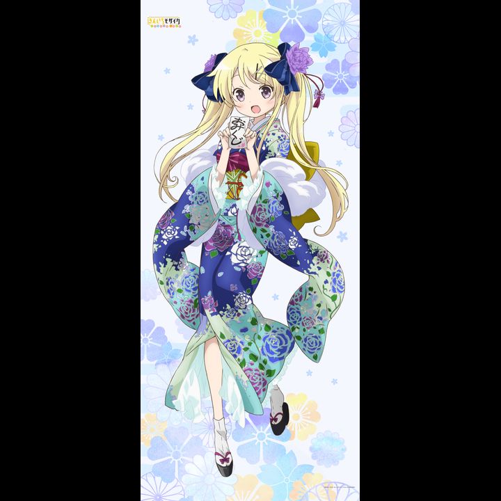 Kin-iro Mosaic Pretty Days Original Illustration Japanese style Chirimen Big Tapestry Karen