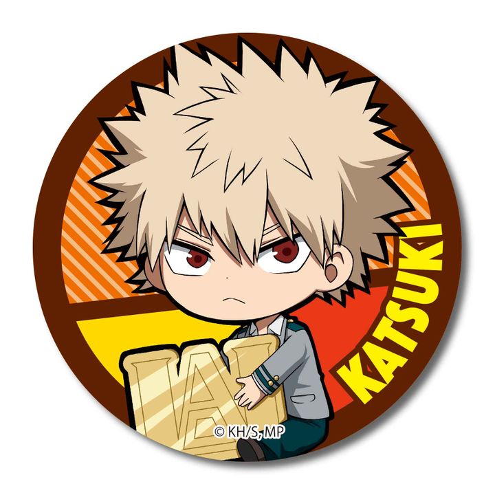 My Hero Academia GyuGyutto Can Badge School Uniform Ver. Bakugo Katsuki