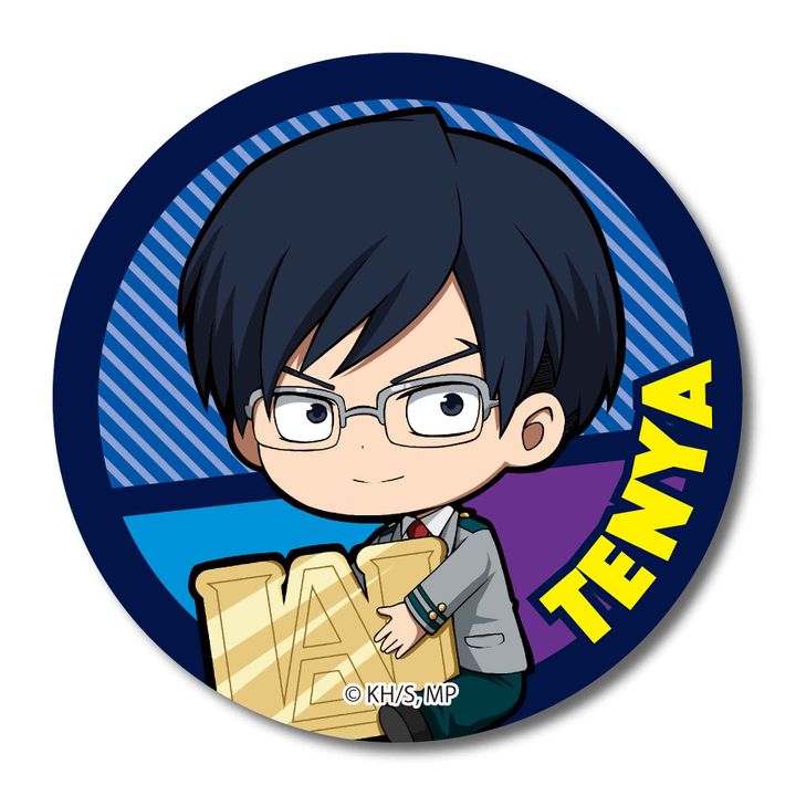 My Hero Academia GyuGyutto Can Badge School Uniform Ver. Iida Tenya