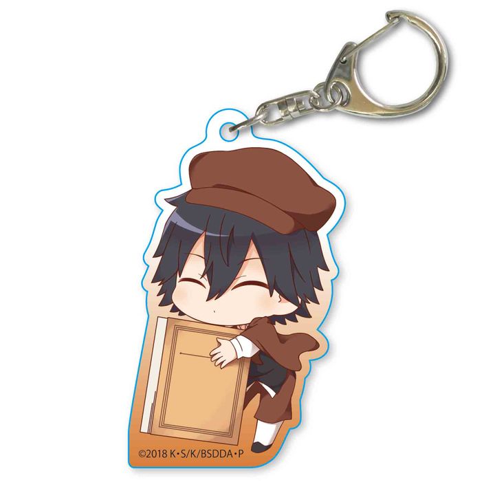 Bungou Stray Dogs DEAD APPLE GyuGyutto Acrylic Key Chain Edogawa Ranpo