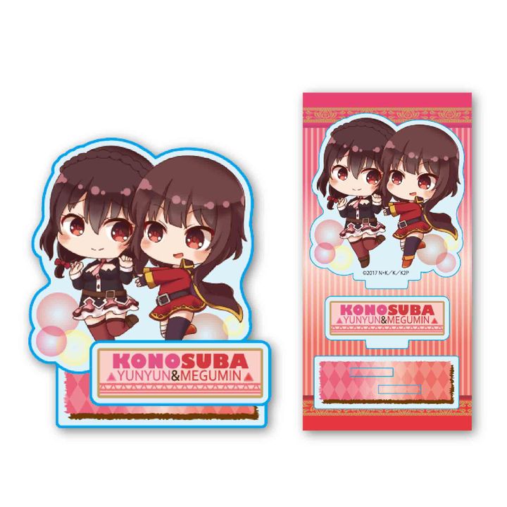 Kono Subarashii Sekai ni Shukufuku wo! 2 TEKUTOKO Acrylic Figure Yunyun & Megumin