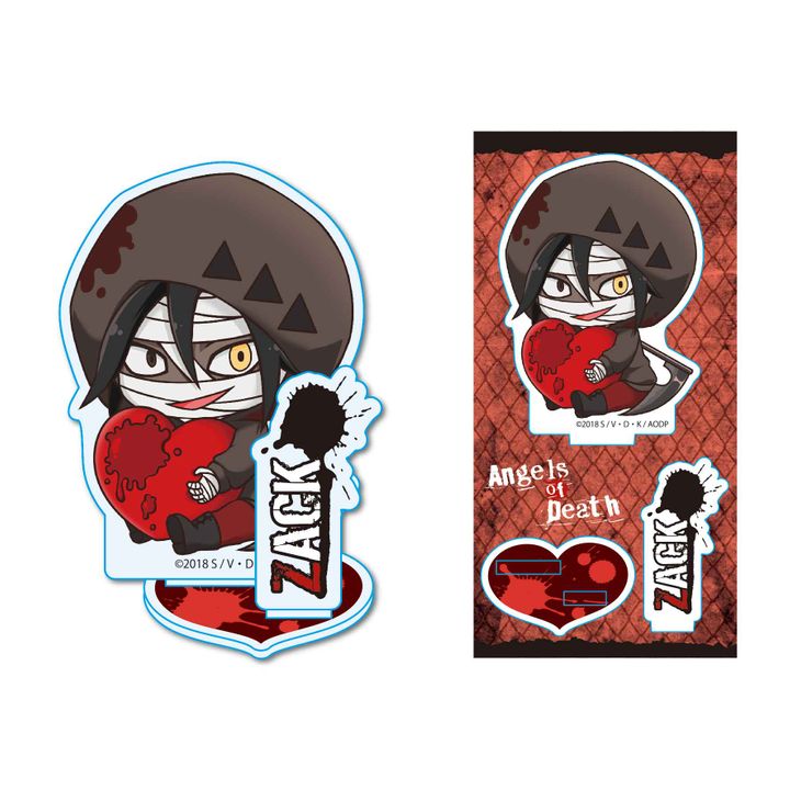 Satsuriku no Tenshi GyuGyutto Acrylic Figure Zack