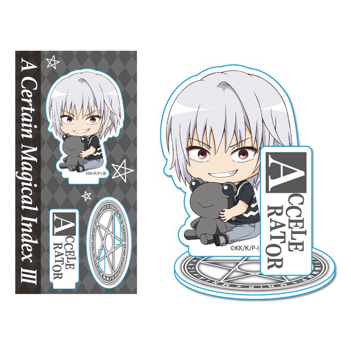 To Aru Majutsu no Index III GyuGyutto Acrylic Figure Accelerator