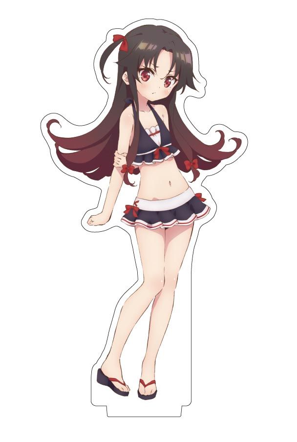 Ryuoh no Oshigoto! Original Illustration Swimwear Acrylic Stand Yashajin Ai