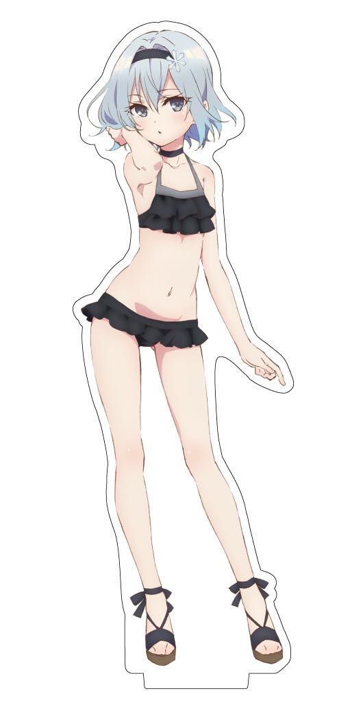 Ryuoh no Oshigoto! Original Illustration Swimwear Acrylic Stand Ginko