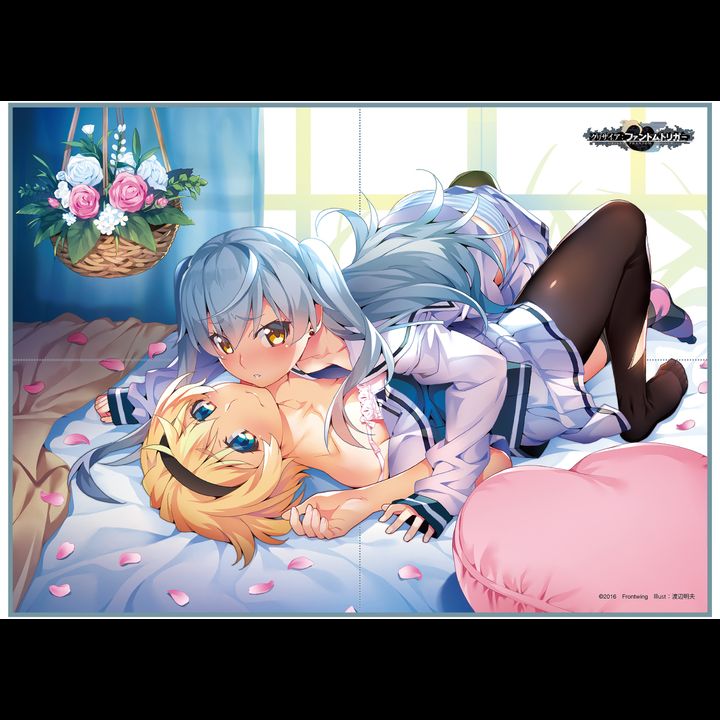 TCG Universal Play Mat Grisaia Phantom Trigger Touka & Chris